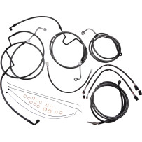 Viking Warrior Handlebar Kit — 1-1/4" clamp, 34" width, 12" rise, 6" pullback