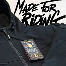 JOHN DOE JACKET HOOD XTM V3 BLACK LG