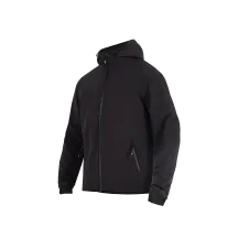 XTM® V3 Sudadera Softshell Rip Stop con capucha — M, Negro