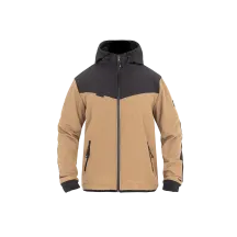 XTM® V3 Sudadera con capucha Softshell Rip Stop — Talla S, Marrón claro