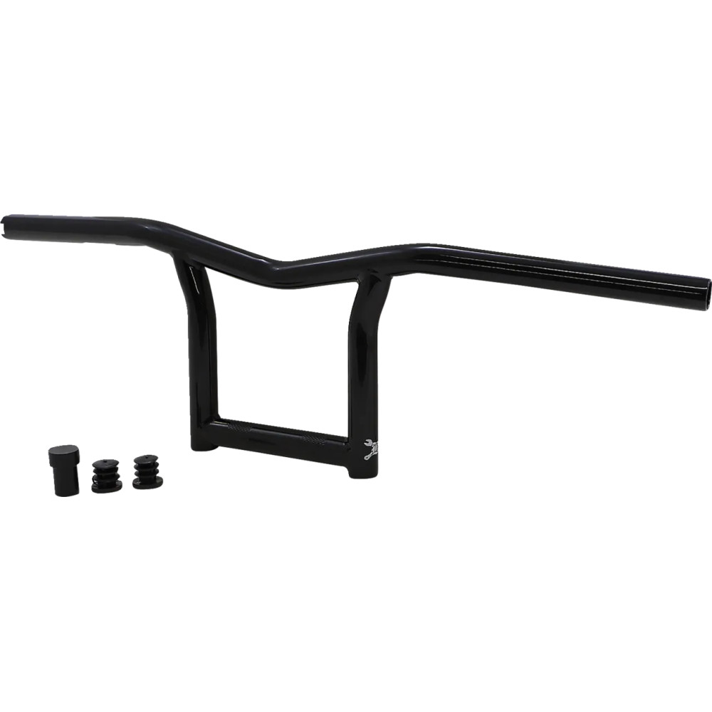 Sid Handlebar — 25.4 mm clamping diameter, 71 cm width, 23 cm rise, Black