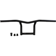 Sid Handlebar — 25.4 mm clamping diameter, 71 cm width, 23 cm rise, Black