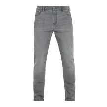 Pioneer Mono Riding Pants — 33/34, Light Gray, Slim