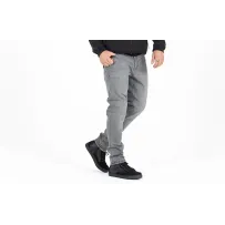 Pioneer Mono Riding Pants — 38/32, Light Gray