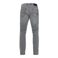 Pioneer Mono Riding Pants — 38/34, Slim fit, Light Gray