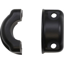 1-1/2" Strip Handlebar — 38 mm (1-1/2"), 85 cm (33-1/2") wide, 38 cm (15") rise, 32 mm (1-1/4") clamp, Black