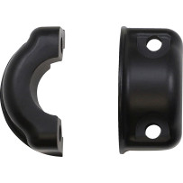 1-1/2" Strip Handlebar — 38 mm (1-1/2"), 85 cm (33-1/2") wide, 38 cm (15") rise, 32 mm (1-1/4") clamp, Black