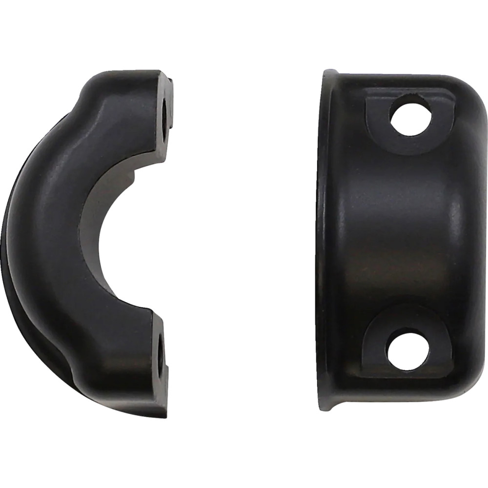 1-1/2" Strip Handlebar — 38 mm (1-1/2"), 85 cm (33-1/2") wide, 38 cm (15") rise, 32 mm (1-1/4") clamp, Black