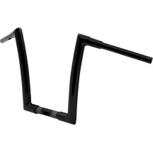 1-1/2" Strip Handlebar — 38 mm (1-1/2"), 85 cm (33-1/2") wide, 38 cm (15") rise, 32 mm (1-1/4") clamp, Black