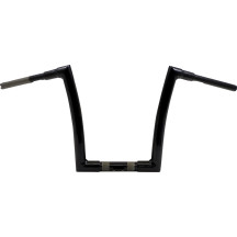1-1/2" Strip Handlebar — 38 mm (1-1/2"), 85 cm (33-1/2") wide, 38 cm (15") rise, 32 mm (1-1/4") clamp, Black