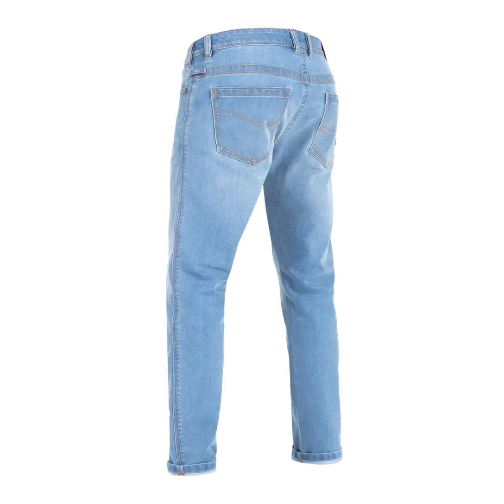 Taylor Mono Riding Pants — 36/34, Light Blue, Straight fit