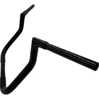 Manillar plano EZ de instalación 1-1/4" — diámetro 32 mm (1-1/4"), abrazadera 25.4 mm (1"), ancho central 39.5 cm (15-1/2")