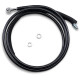 Línea de embrague hidráulico de acero inoxidable — 72-1/4 pulg. (183,5 cm), +51 mm (2 pulg.)