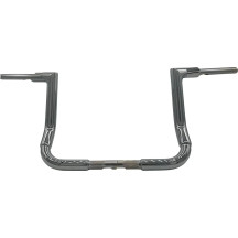 Manillar plano superior 1-1/2" EZ de instalación — 38 mm (1-1/2"), 30,5 cm elevación, cromado