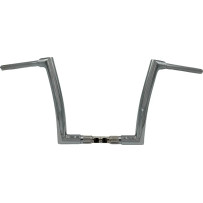 Manillar plano superior EZ Install de 1-1/2" — 38 mm (1-1/2"), elevación 12", retroceso 8", Cromo