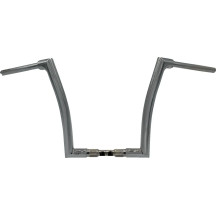 Manillar Flat Top EZ Install de 1-1/2" — 1-1/2" diámetro, 14" elevación, Cromo