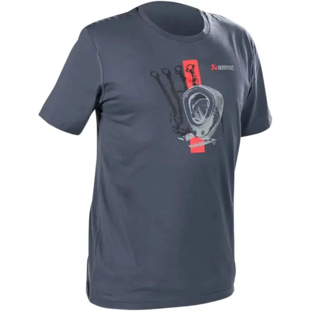Red Strip T-Shirt — 3XL, Black, Gray, Navy