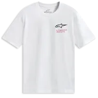 ALPINESTARS (CASUALS) TEE SS CSF POP HELMET WHITE L