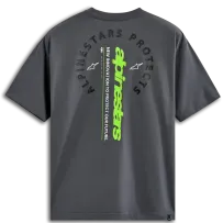 Oversized Overhang CSF T-Shirt — Oversized, Charcoal, Size S