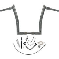 Kit de manillar 1-1/2" EZ Install con parte superior puntiaguda — diámetro 1-1/2", alzada 14", ancho 35"