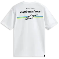 ALPINESTARS (CASUALS) TEE SS CSF LANES WHITE L