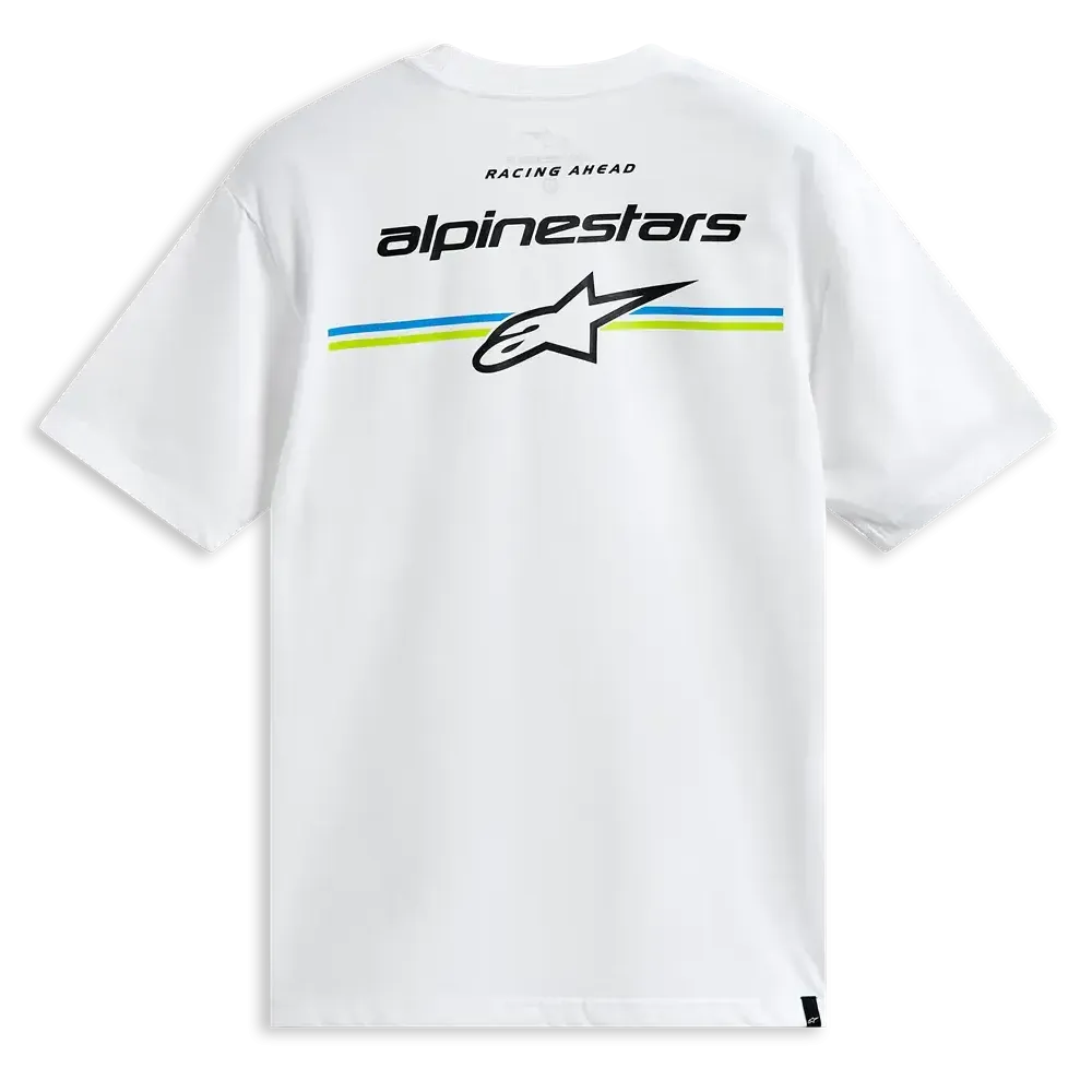 ALPINESTARS (CASUALS) TEE SS CSF LANES WHITE XL
