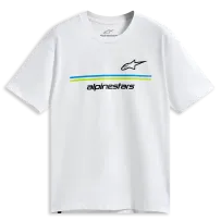 ALPINESTARS (CASUALS) TEE SS CSF LANES WHITE 2XL