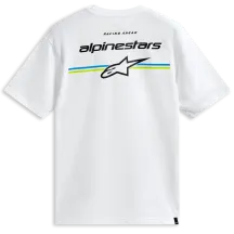 ALPINESTARS (CASUALS) TEE SS CSF LANES WHITE 2XL