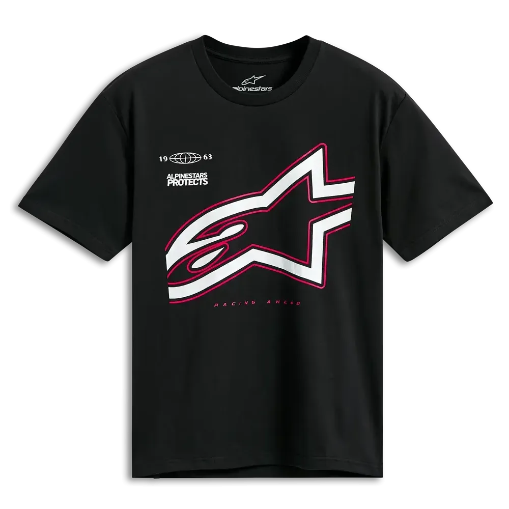 ALPINESTARS (CASUALS) TEE SS CSF AUTHORITY BLACK 2XL