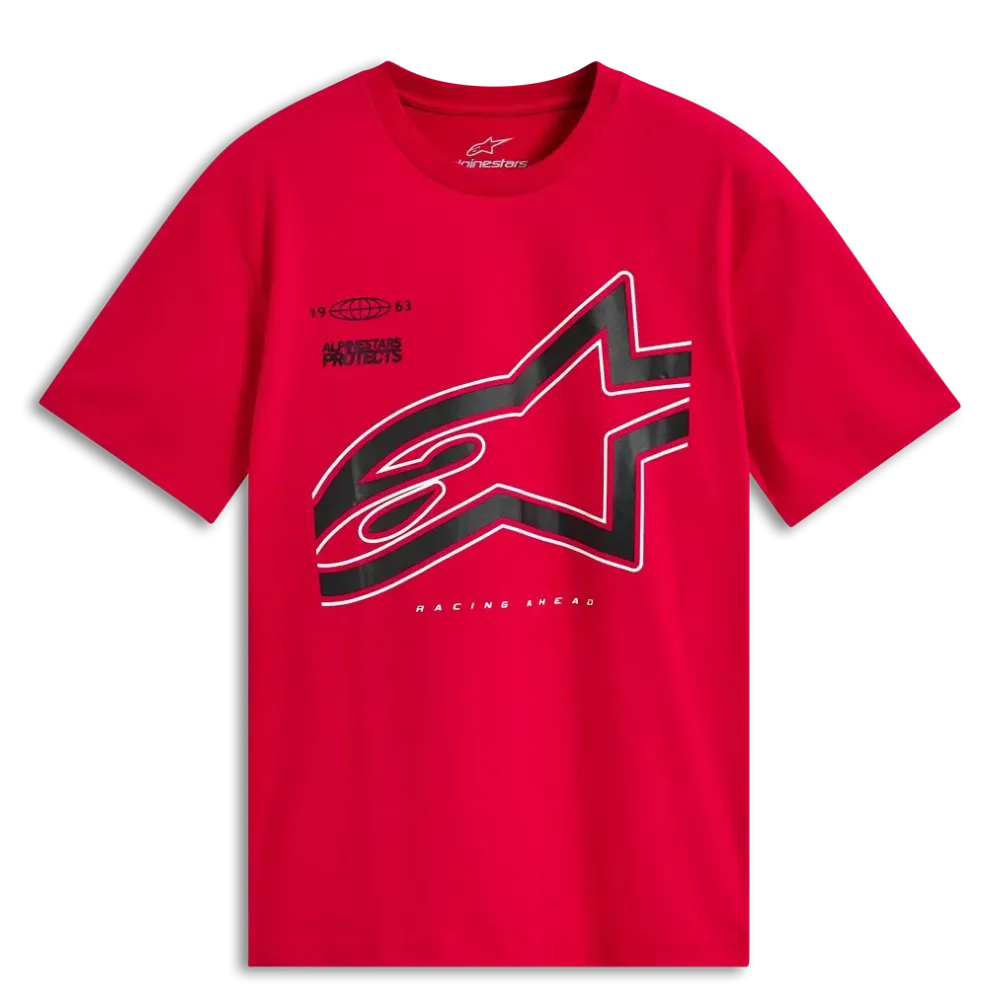 Authority CSF T-Shirt — Size S, Black, Red