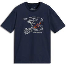 MX Helmet CSF T-Shirt — M, Navy