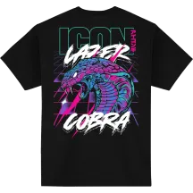 Lazer Cobra™ Camiseta — 2XL, Negro