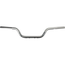V-Twin MOTO Handlebar — 25.4 mm diameter, 82 mm rise, 80 cm width, 54 mm sweep, Silver