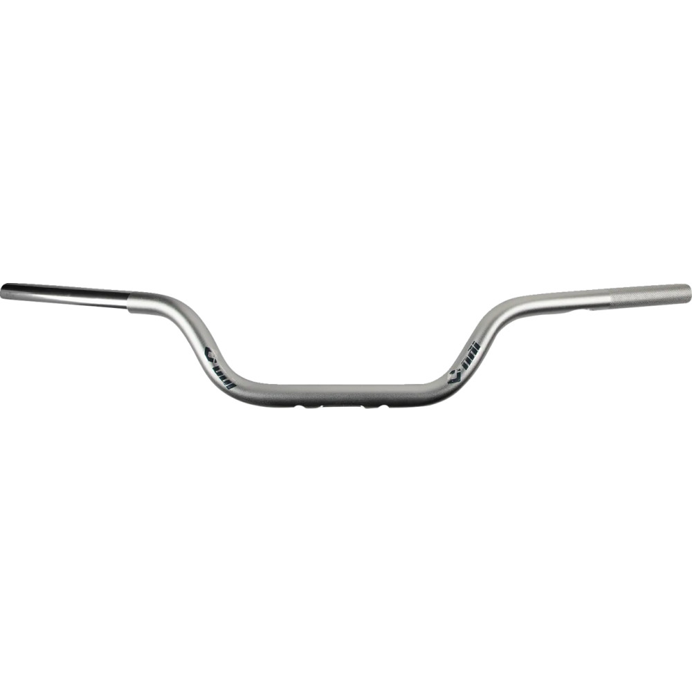 V-Twin MOTO Handlebar — 25.4 mm diameter, 82 mm rise, 80 cm width, 54 mm sweep, Silver