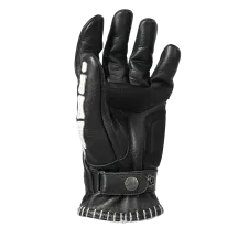 JOHN DOE GLOVE SKELETOR LEATHER BLACK/W