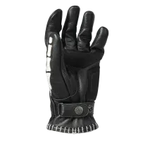 JOHN DOE GLOVE SKELETOR LEATHER BLACK/W