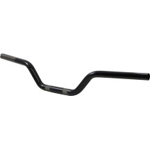 Moto 2.0 Handlebar — 75 cm (29-1/2"), 25.4 mm (1") clamp, 88.9 mm (3-1/2") rise, Black