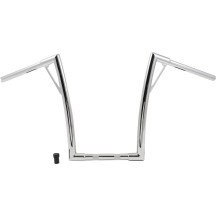 Louie Handlebar — Rise 40.5 cm, Width 91.5 cm, Clamp 25.4 mm, Chrome