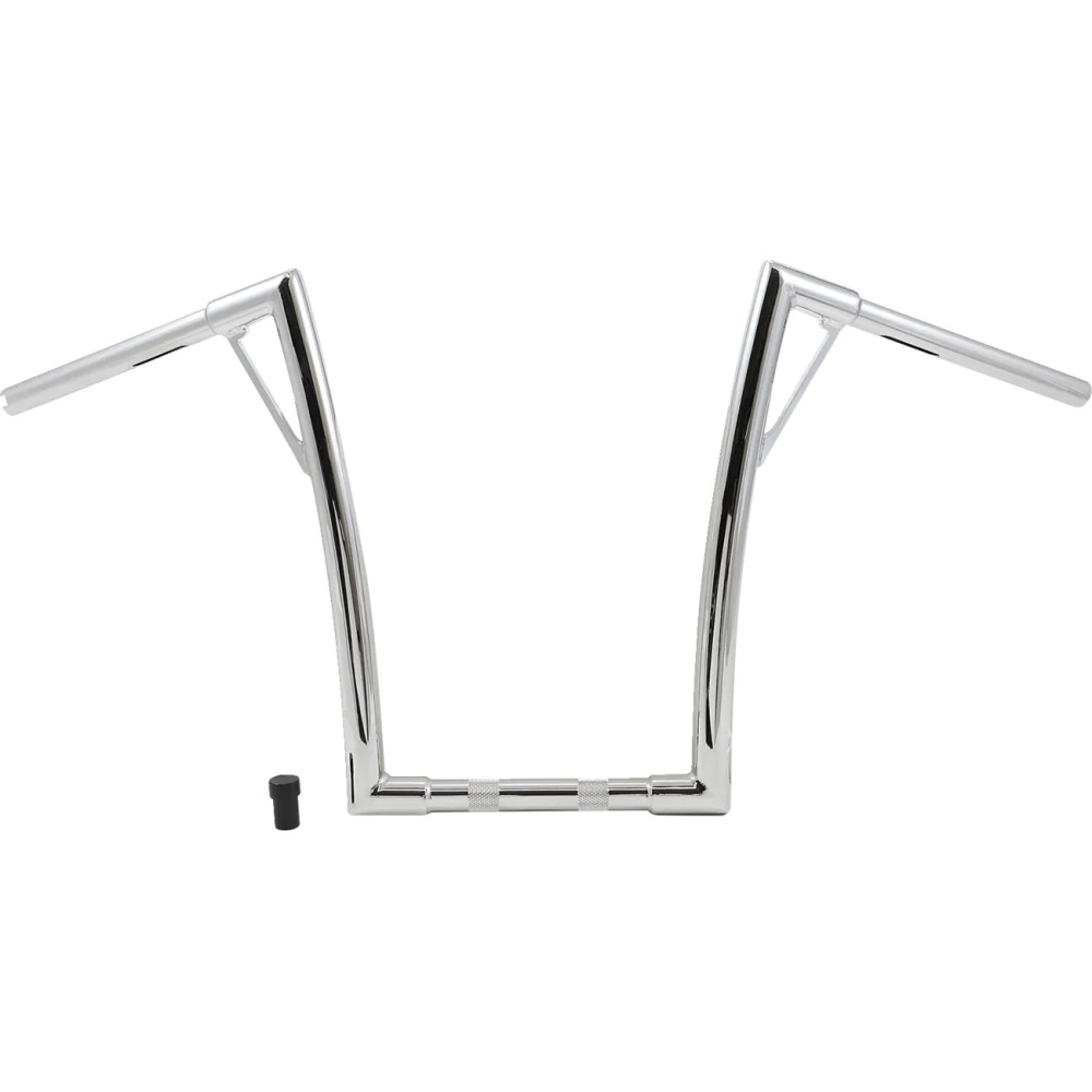 Louie Handlebar — Rise 40.5 cm, Width 91.5 cm, Clamp 25.4 mm, Chrome