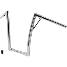 Louie Handlebar — Rise 40.5 cm, Width 91.5 cm, Clamp 25.4 mm, Chrome