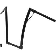 Louie Handlebar — Rise 48.5 cm, Clamp 25.4 mm, Width 97 cm, Black gloss
