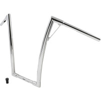 Louie Handlebar — 48.5 cm rise (19"), 25.4 mm clamp (1"), 97 cm width, Chrome