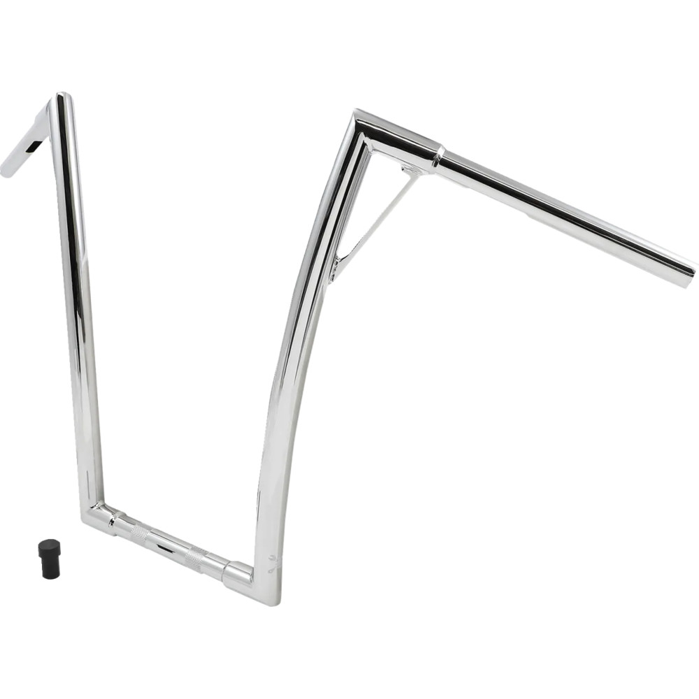Louie Handlebar — 48.5 cm rise (19"), 25.4 mm clamp (1"), 97 cm width, Chrome