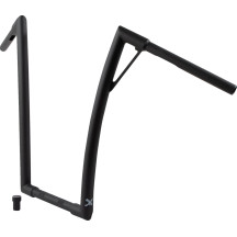 Louie Handlebar — 19" rise, 38" width, 1" diameter, Black