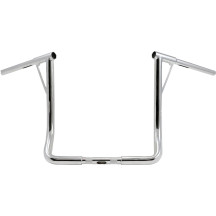 Louie Handlebar — 25.4 mm clamp, 16" rise, 36.5" width, Chrome