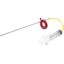 Medidor de nivel de aceite de horquilla — Rojo, Plata, Amarillo, Transparente