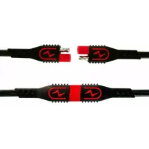 BS BATTERY PA-01 Conector de ojal — Negro, P/N 700513