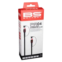 PA04 - Cable Extender SAE to SAE — 460 cm, 16 AWG, for MV Augusta, Black/Red