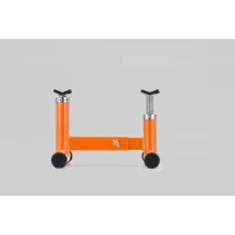 Adjustable Lift Stand — max lift 270 mm, width 235–360 mm, 200 kg load, orange