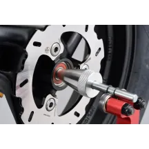 Wheel Balancer — 21" max, 6.0J rim width, tire 190, 10 mm shaft, Orange
